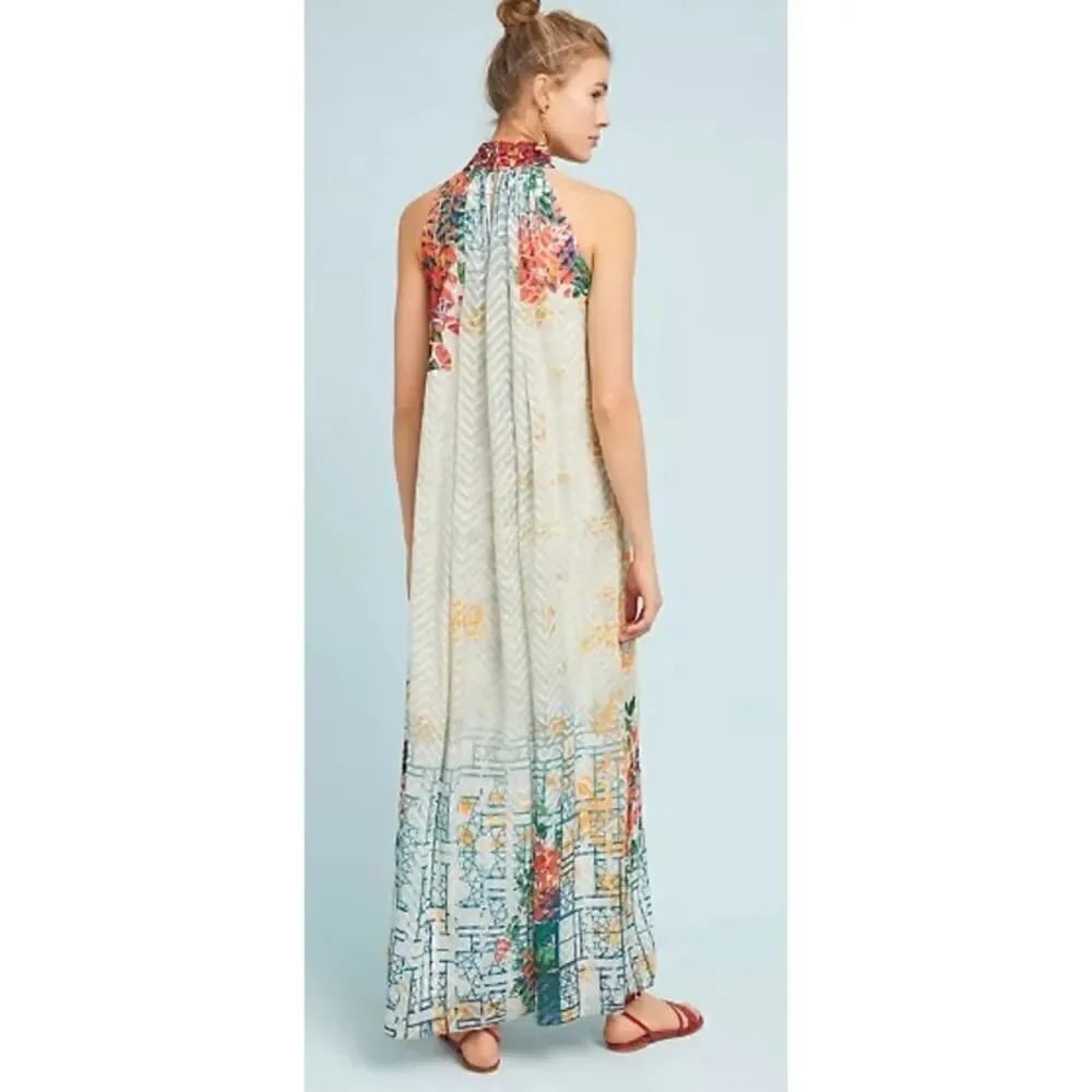 NWT Anthropologie Bhanuni by Jyoti Marilla Maxi Dress Sz. XS - Picture 4 of 9